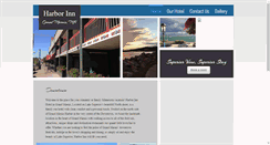 Desktop Screenshot of harborinnhotel.com