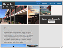 Tablet Screenshot of harborinnhotel.com